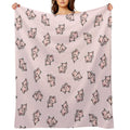 Pig Premium Throw Blanket